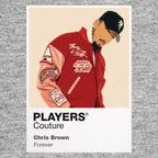 Chris Brown Men's Hoodie - Grey