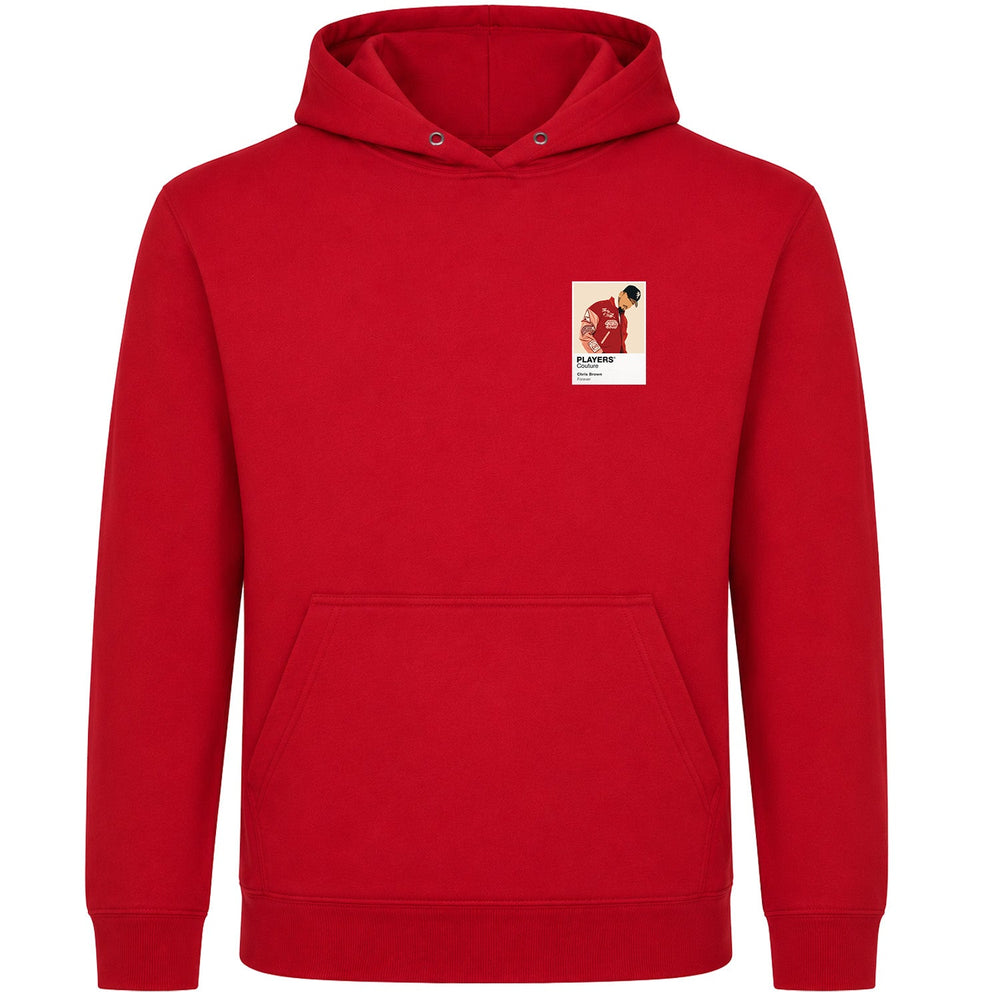 Chris Brown Men's Hoodie - Red