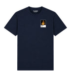 Chris Eubank Boxing Icon Frame Men's T-Shirt - Navy