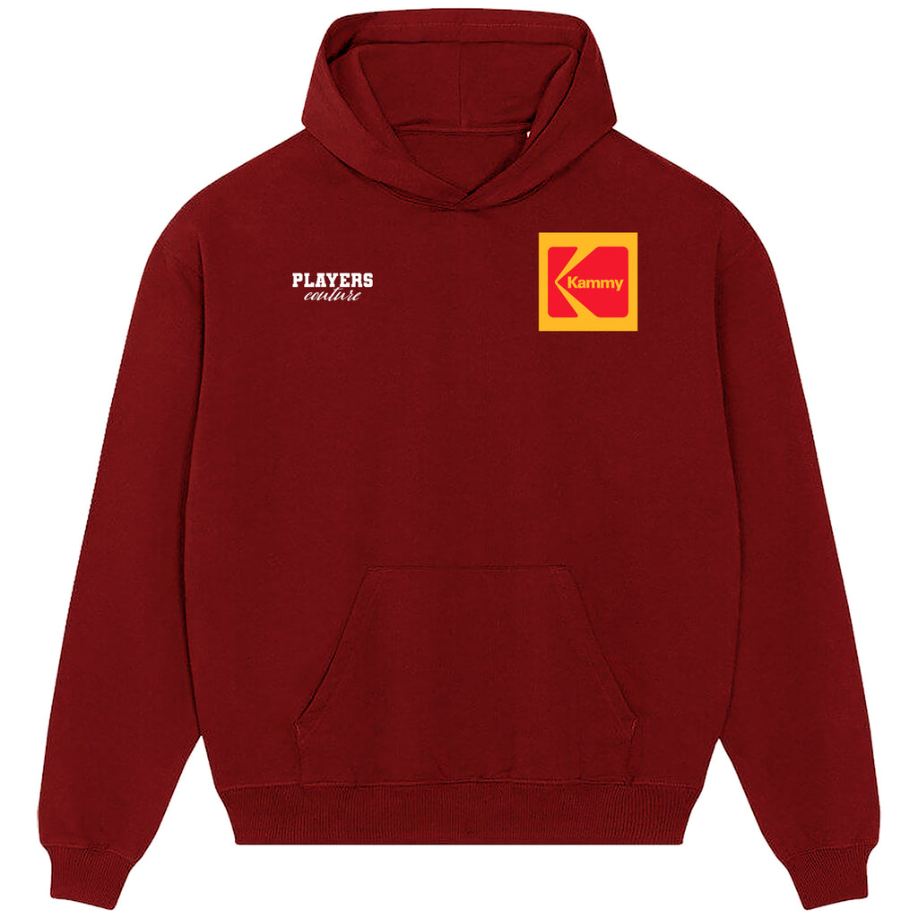 Chris Kamara Logo Players Couture Men's Casual Hoodie Red