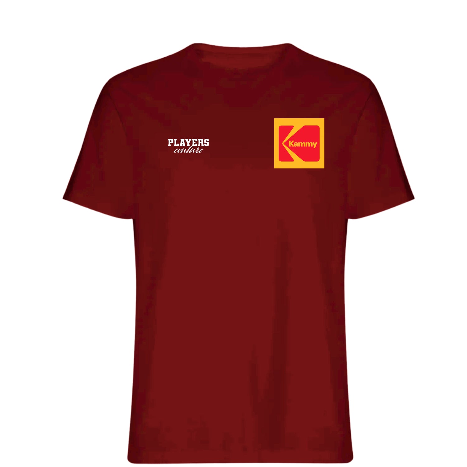 Chris Kamara Logo Players Couture Mens T-Shirt Red