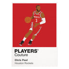 Chris Paul Rockets Basketball Icon Frame Men's T-Shirt