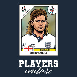 Chris Waddle World Cup Sticker Men's Hoodie – chris waddle navy Players Couture design