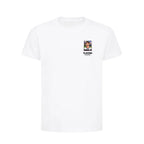 Christian Pulisic World Cup Sticker Kids T-Shirt – christian pulisic sticker kids white tshirt Players Couture design