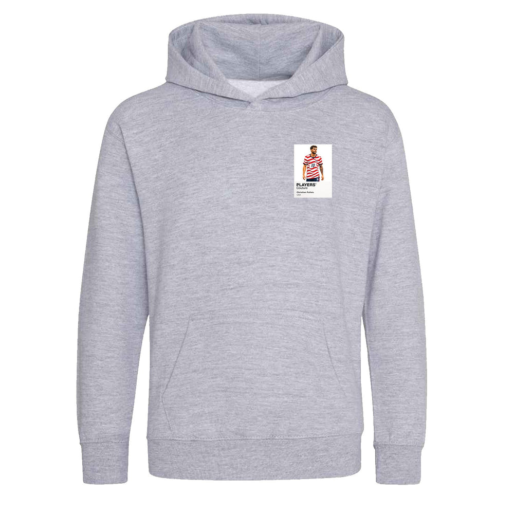 Christian Pulisic Players Couture Kids Gray Hoodie