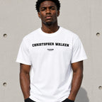 Christopher Walken white T-shirt lifestyle image