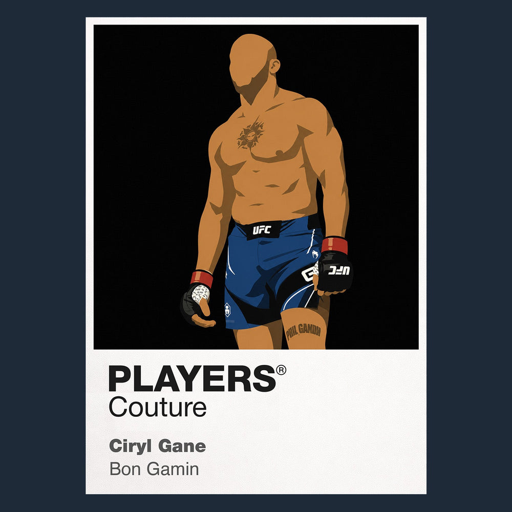 Ciryl Gane UFC Icon Frame Men's Hoodie