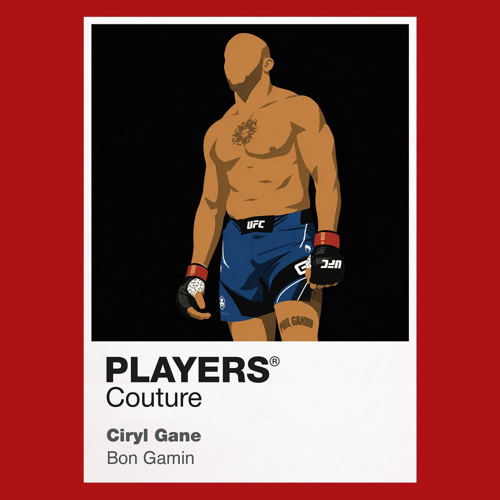 Ciryl Gane UFC Icon Frame Men's T-Shirt