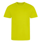 Custom Upload Your Logo Men's Sports T-Shirt – close-up detail shot of the Custom Upload Your Players Couture logo design
