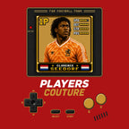 Clarence Seedorf 1P 8-Bit t-shirt retro gaming design by Players Couture