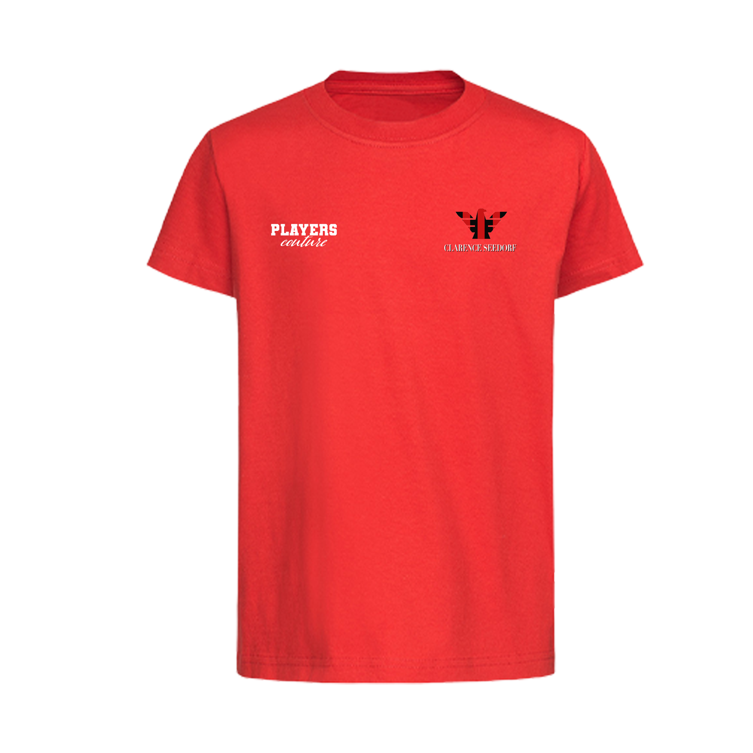 Clarence Seedorf Logo Players Couture Kids T-Shirt Red