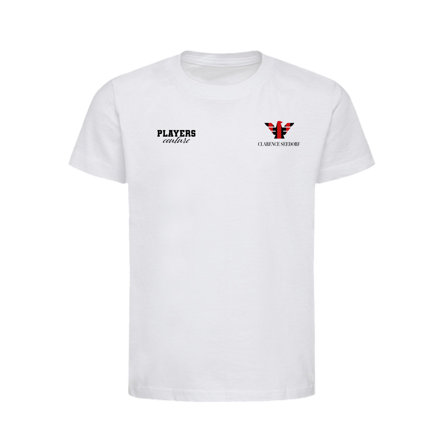Clarence Seedorf Logo Players Couture Kids T-Shirt White