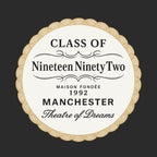 Class of 92 Logo Players Couture Men's Casual Hoodie