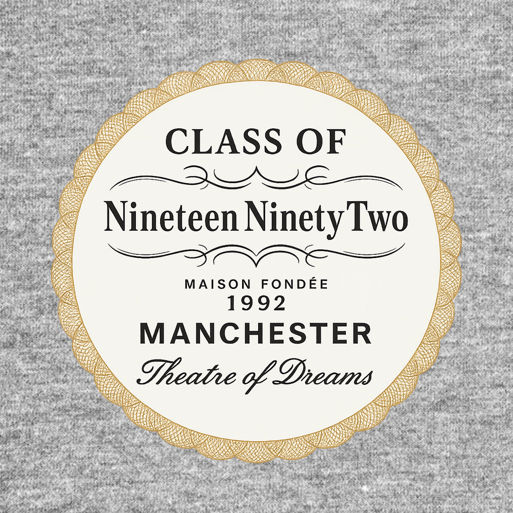 Class of 92 Logo Players Couture Men's Casual Hoodie