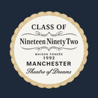 Class of 92 Logo Players Couture Men's Casual Hoodie