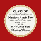 Class of 92 Logo Players Couture Men's Casual Hoodie