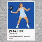 Claudia Fernández Sánchez Padel Icon Frame Men's T-Shirt