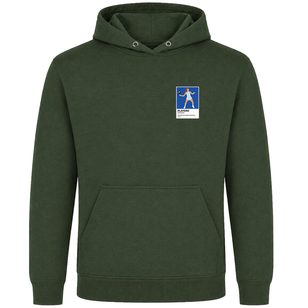 Claudia Fernández Sánchez Padel Icon Frame Men's Hoodie