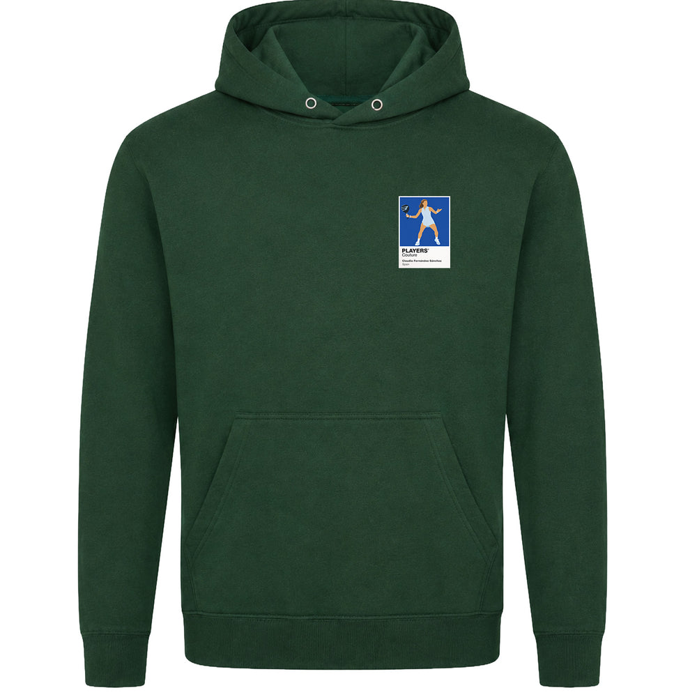 Claudia Fernández Sánchez Padel Icon Frame Men's Hoodie