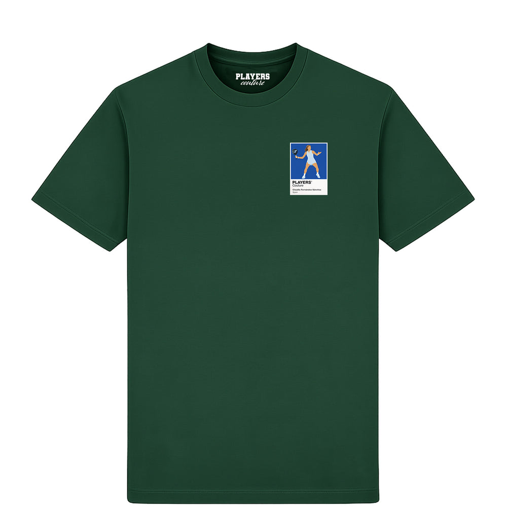 Claudia Fernández Sánchez Padel Icon Frame Men's T-Shirt