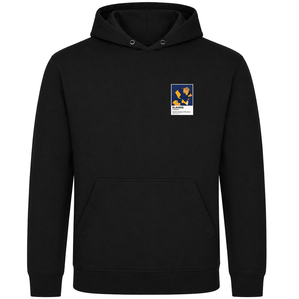 Claudio Caniggia & Maradona Boca Juniors Men's Hoodie - Black