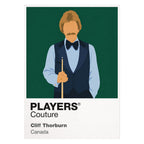 Cliff Thorburn Snooker Icon Frame Men's T-Shirt