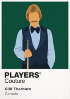 Cliff Thorburn Snooker Icon Frame Men's Hoodie