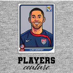 Clint Dempsey World Cup Sticker Kids T-Shirt – clint dempsey grey Players Couture design