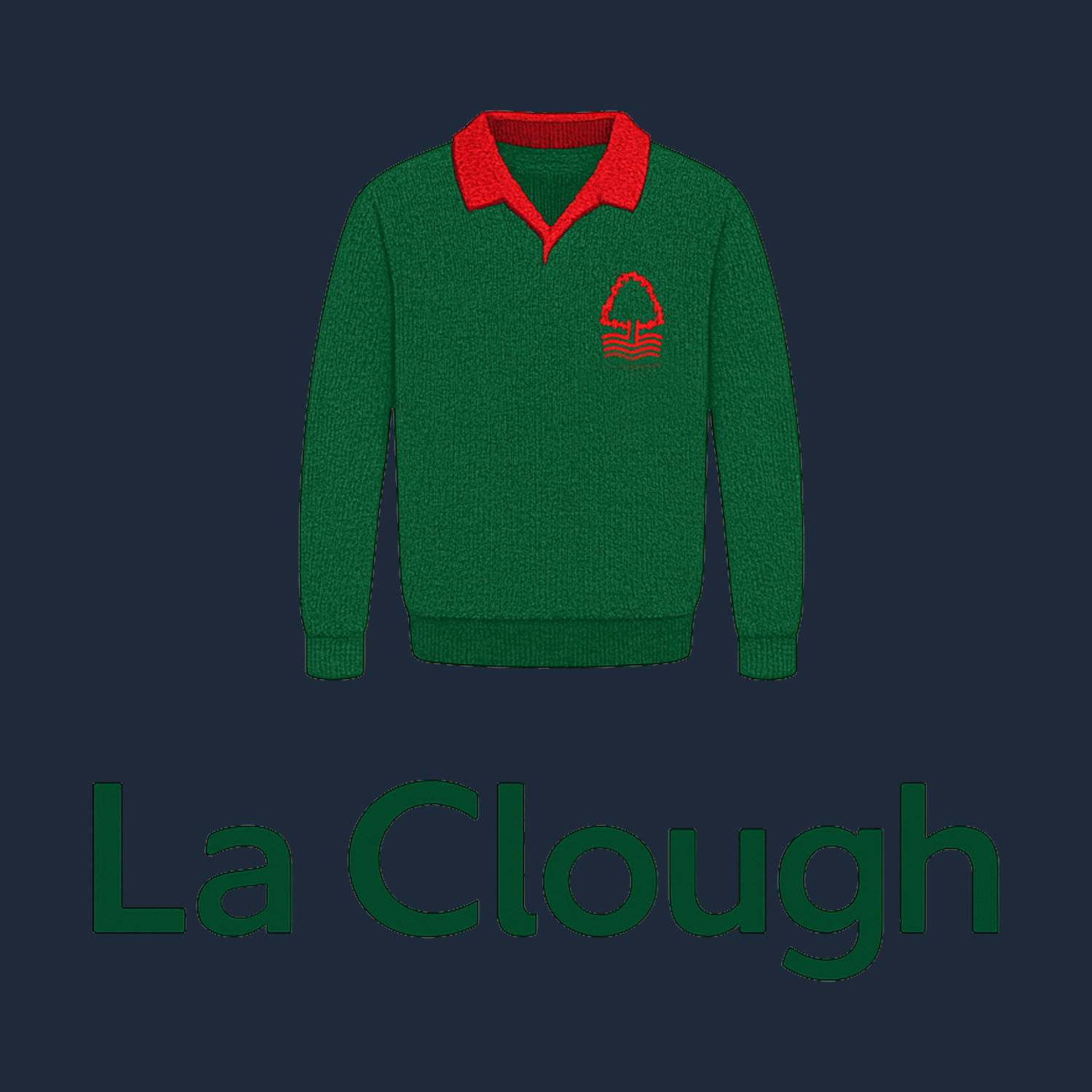 Brian Clough Logo Players Couture Mens T-Shirt