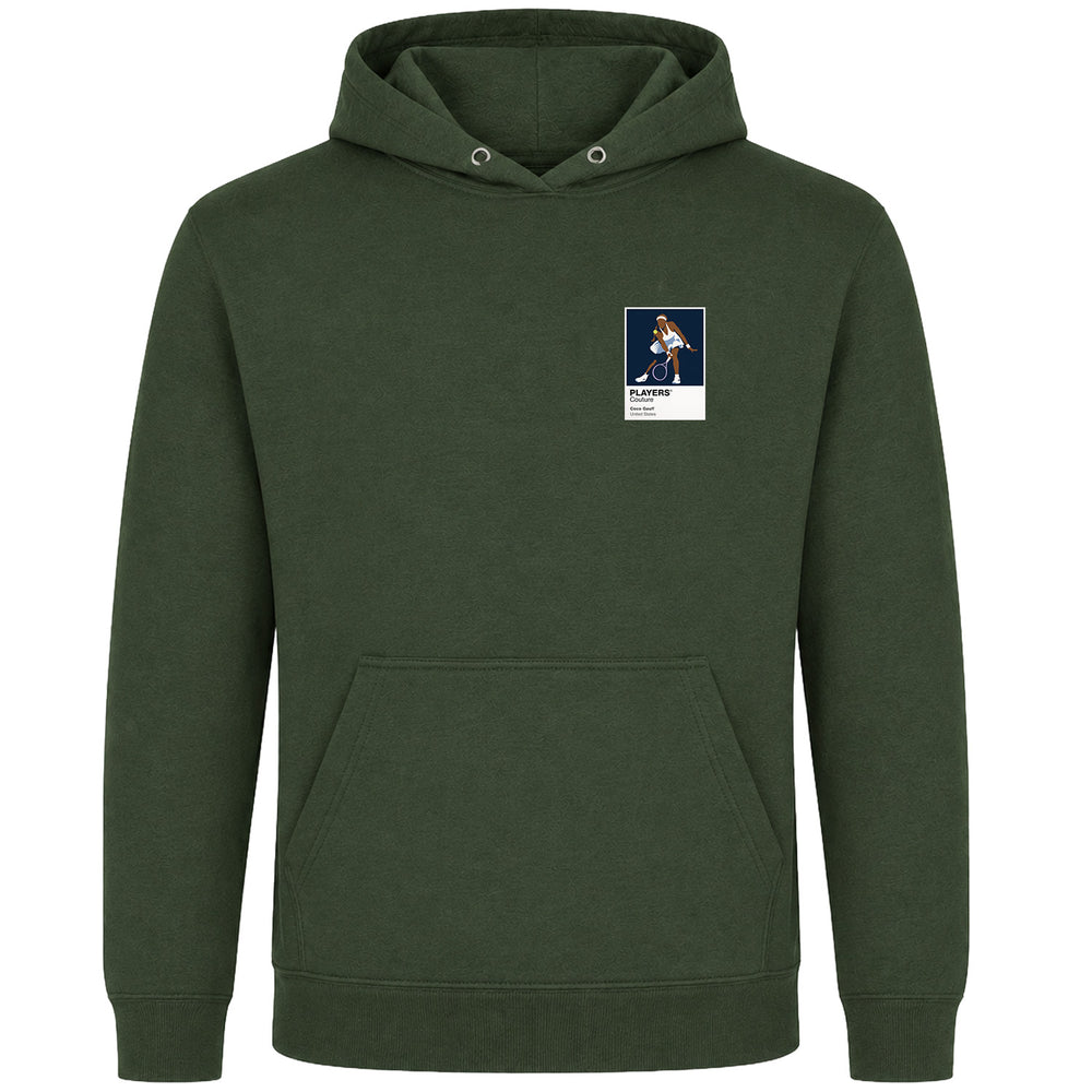 Coco Gauff Tennis Icon Frame Men's Hoodie