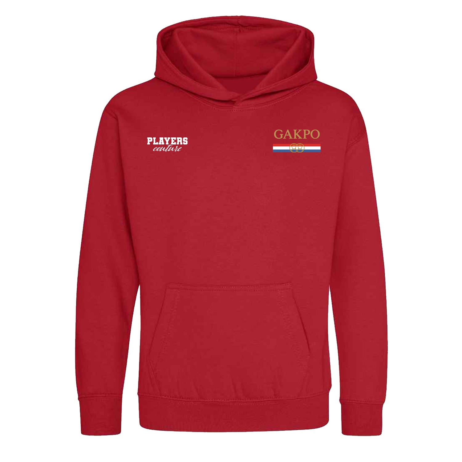 Cody Gakpo Logo Players Couture Kids Hoodie Red