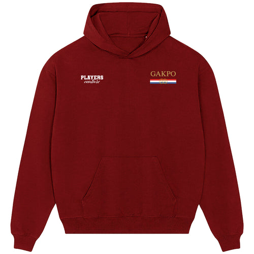 Cody Gakpo Logo Players Couture Men's Casual Hoodie Red