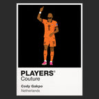 Cody Gakpo Netherlands Icon Frame Men's T-Shirt