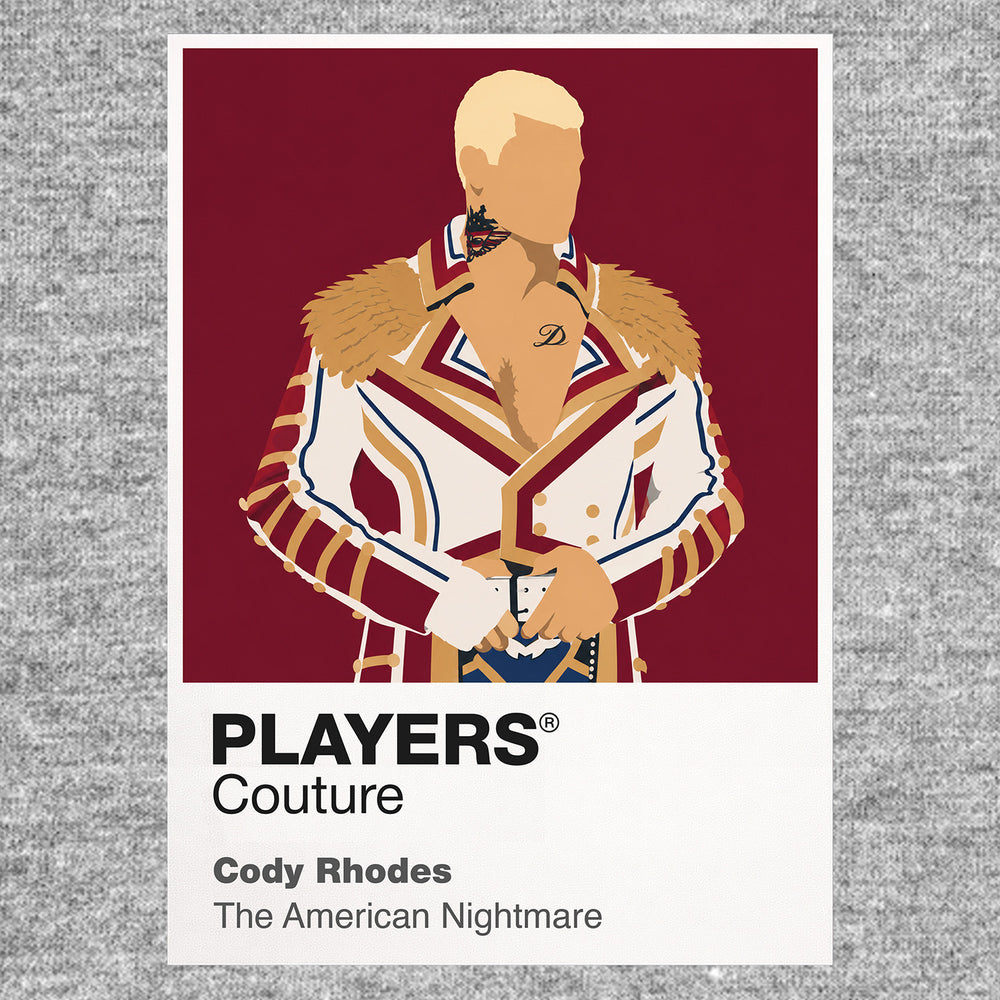 Cody Rhodes Wrestling Icon Frame Men's T-Shirt