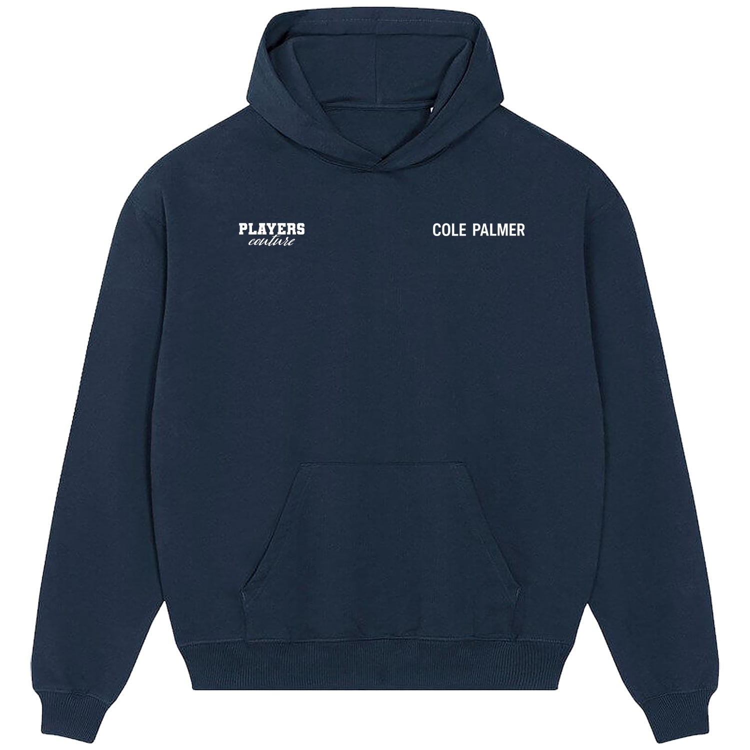 Cole Palmer Logo 1 Players Couture Men's Casual Hoodie Navy