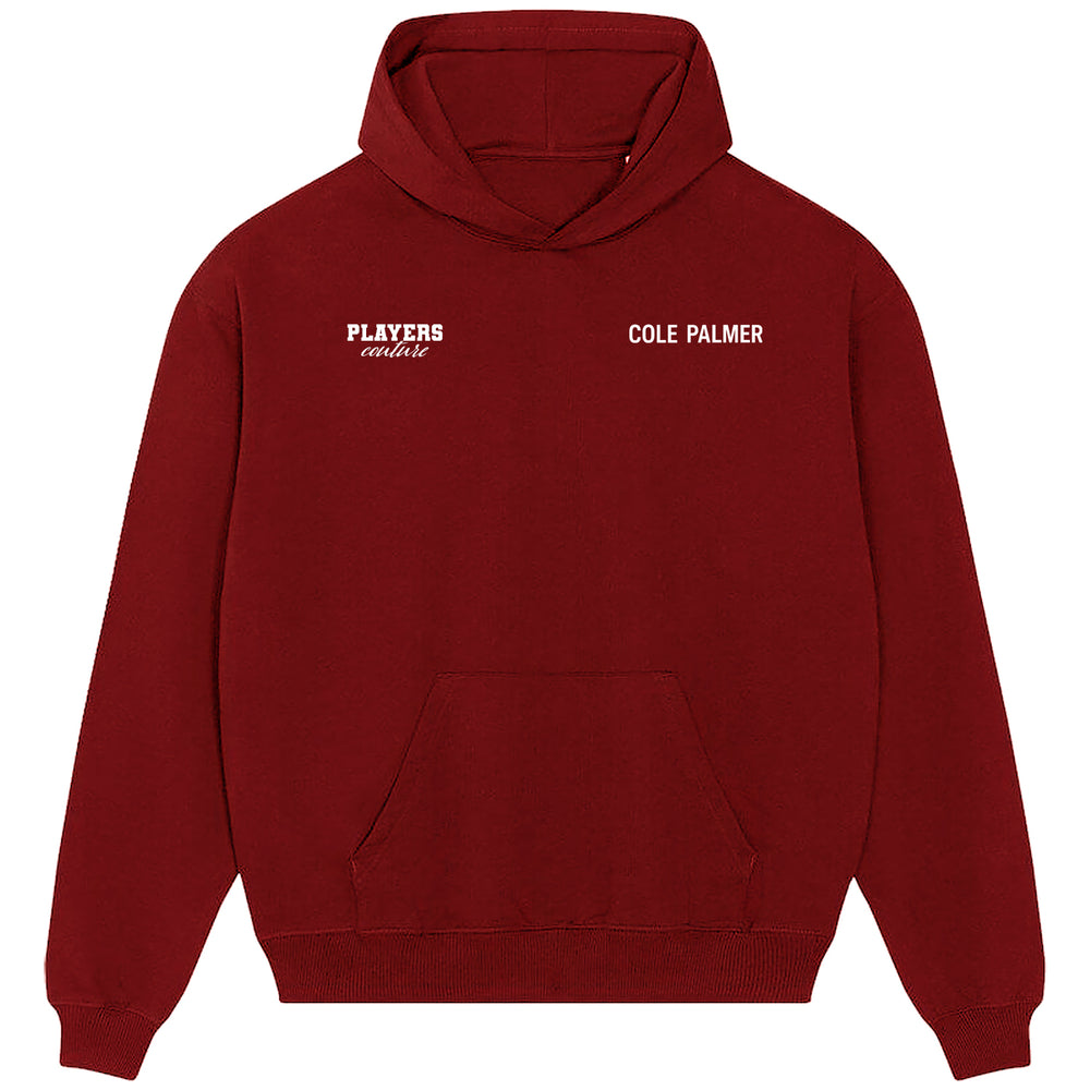 Cole Palmer Logo 1 Players Couture Men's Casual Hoodie Red