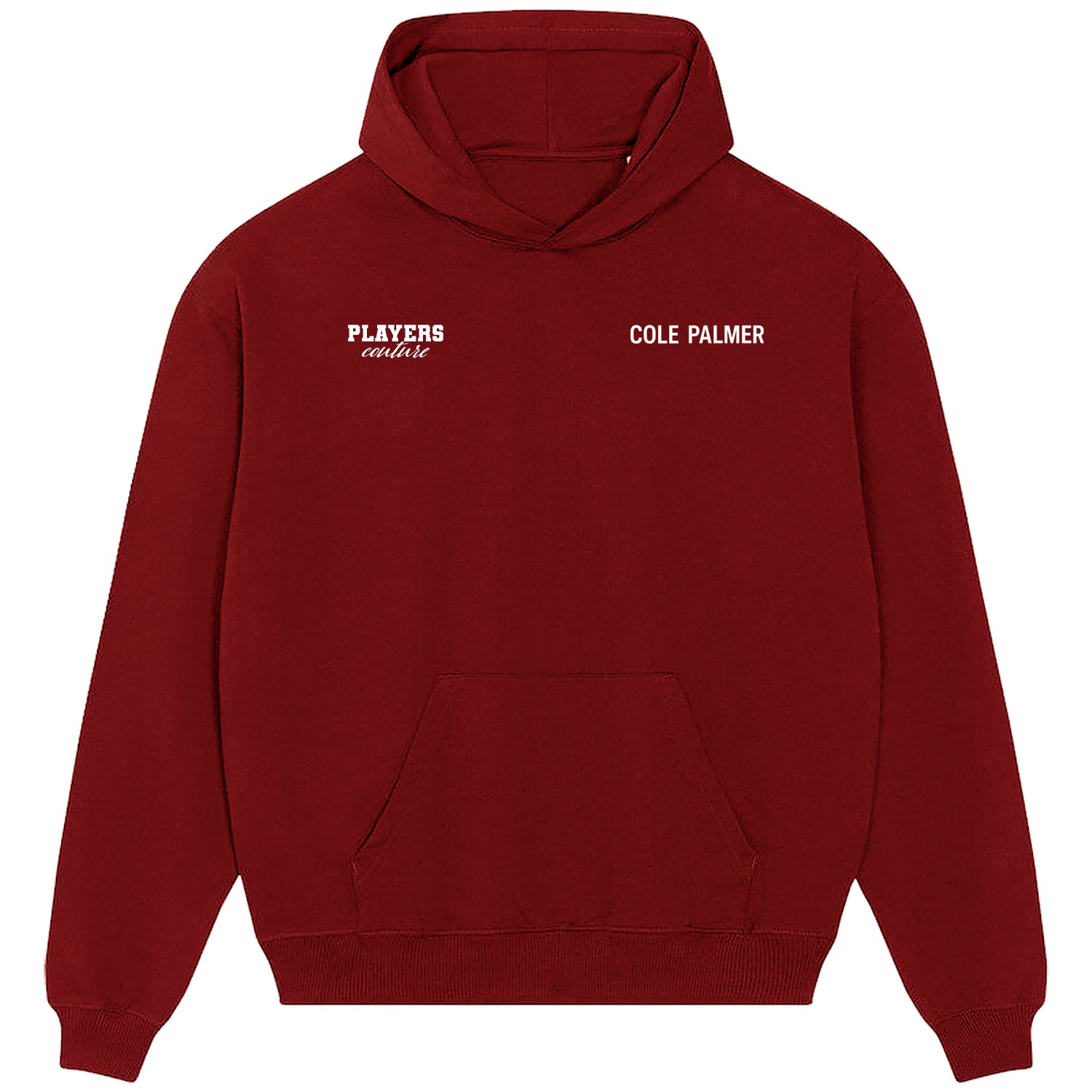 Cole Palmer Logo 1 Players Couture Men's Casual Hoodie Red