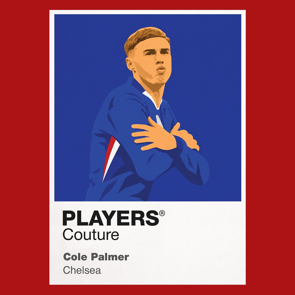Cole Palmer Chelsea Icon Frame Kids Hoodie — Red Artwork