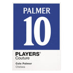 Cole Palmer 10 Football Shirt Frame Men's Hoodie – white close-up detail shot of the Cole Palmer 10 Football Players Couture