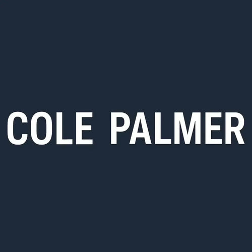 Cole Palmer Logo 1 Men's Hoodie – navy close-up detail shot of the Cole Palmer Players Couture logo design
