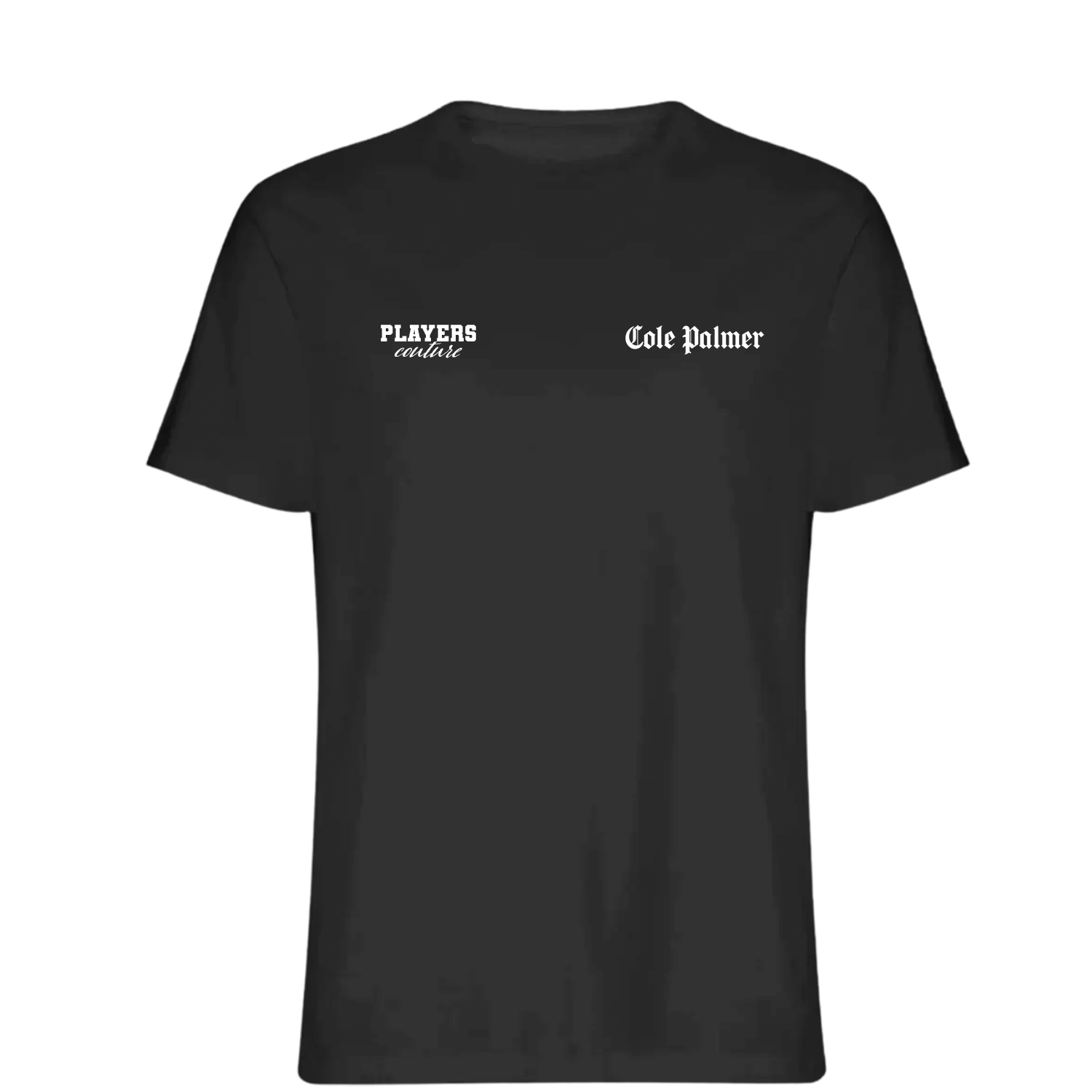 Cole Palmer Logo 2 Players Couture Mens T-Shirt Black