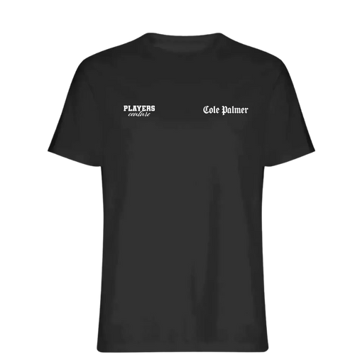 Cole Palmer Logo 2 Players Couture Mens T-Shirt - Players Couture Cole Palmer Mens T-Shirt Fan Clothing