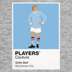Colin Bell Manchester City Icon Frame — Gray