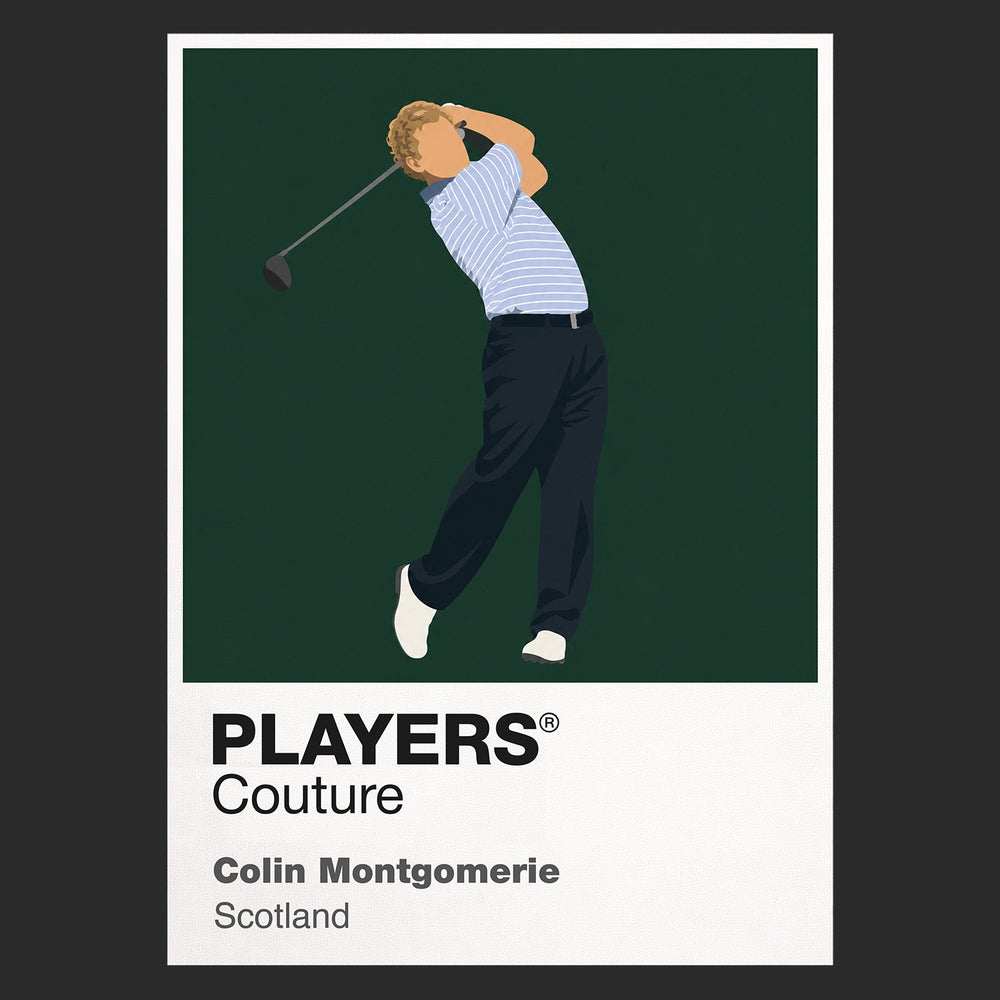 Colin Montgomerie Golf Icon Frame Men's Polo Shirt
