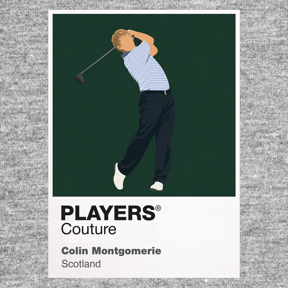 Colin Montgomerie Golf Icon Frame Men's Polo Shirt