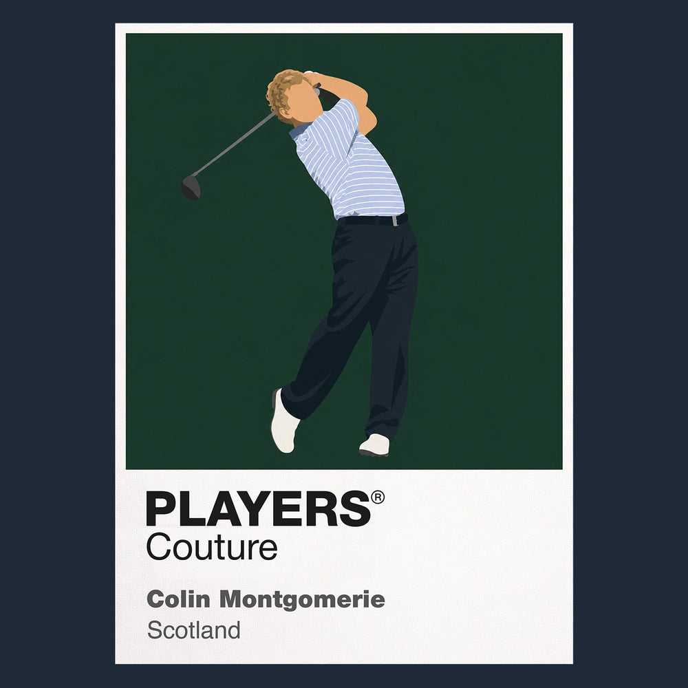 Colin Montgomerie Golf Icon Frame Men's Polo Shirt