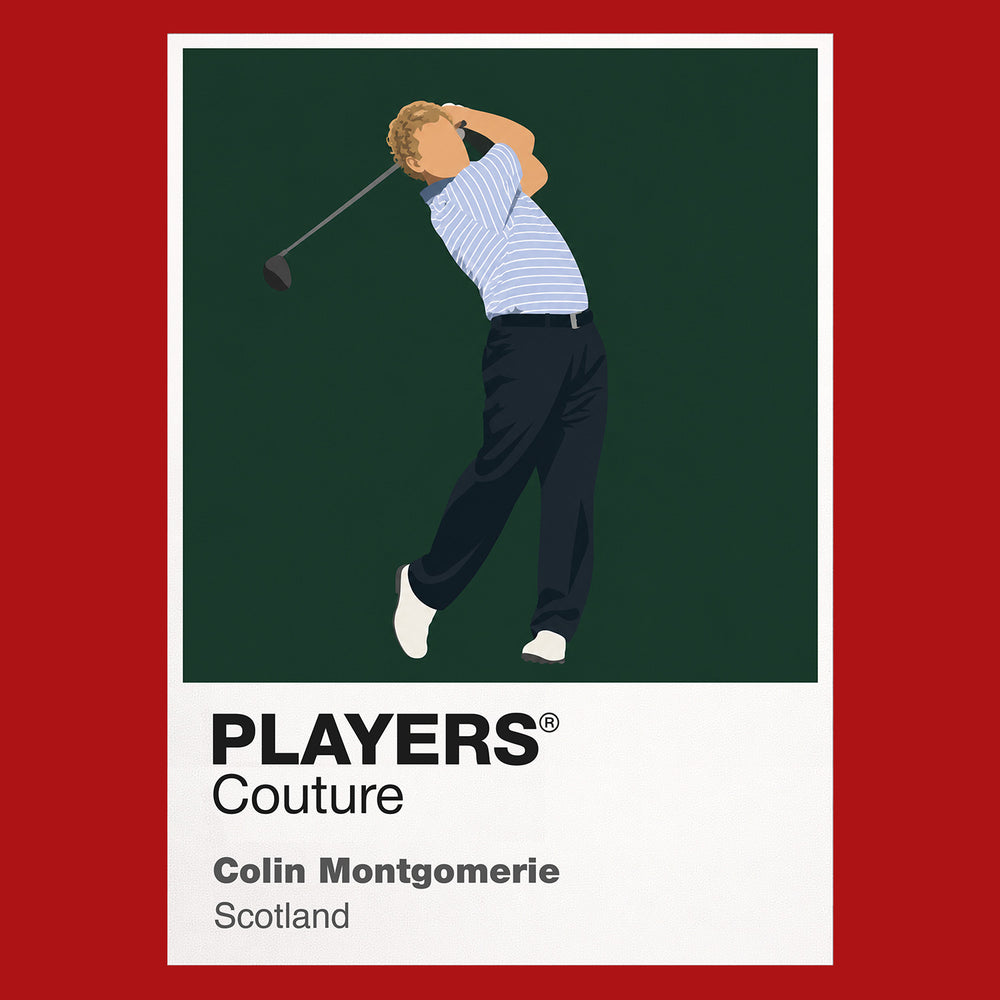 Colin Montgomerie Golf Icon Frame Men's Hoodie