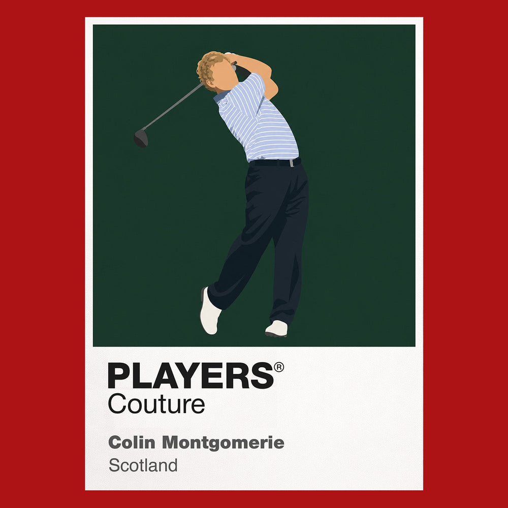 Colin Montgomerie Golf Icon Frame Men's Polo Shirt