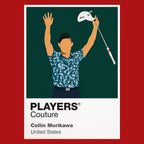Collin Morikawa Golf Icon Frame Men's Polo Shirt