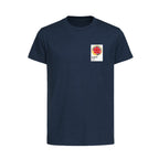Colombia Logo Graffiti Frame Kids T-Shirt - colombia graffiti frame kids navy tshirt